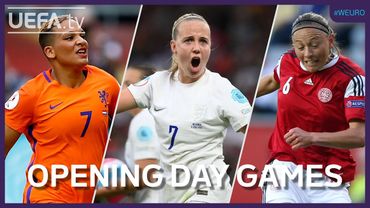 Women's EURO Opening Day Games! | FT. Mead, Van de Sanden, Knudsen...