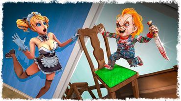 ГОРНИЧНАЯ vs МАНЬЯК ЧАКИ!!! УГАРНЫЕ ПРЯТКИ В CS2!!!