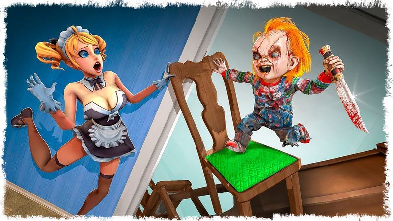 ГОРНИЧНАЯ vs МАНЬЯК ЧАКИ!!! УГАРНЫЕ ПРЯТКИ В CS2!!!