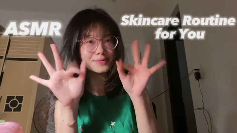 ASMR VIETNAM No Talking | Skincare Routine for You ✨ Layered Sounds - Chăm sóc làn da cho bạn