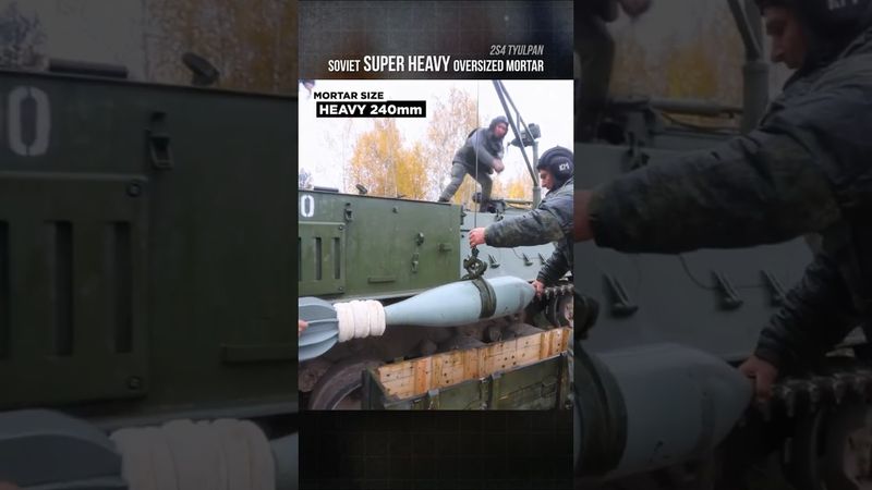 Soviet Super Heavy Oversized Mortar