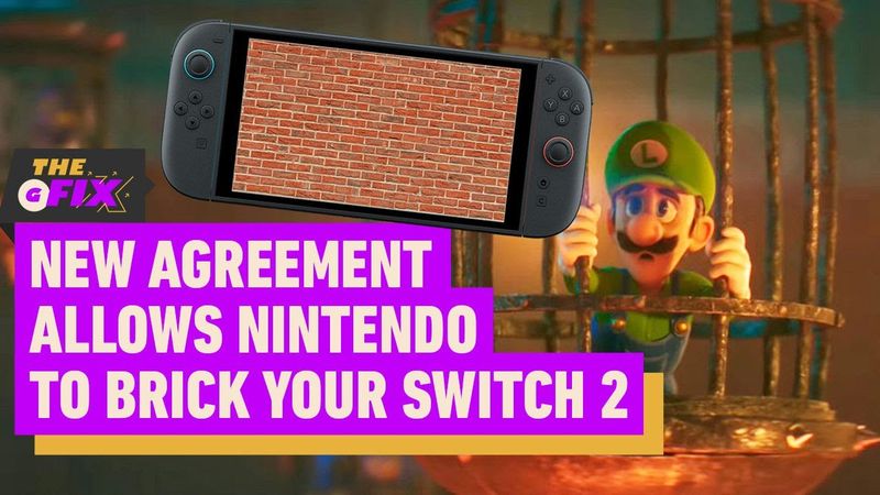 Nintendo Can Brick Your Switch 2 in Updated User Agreement - IGN Daily Fix