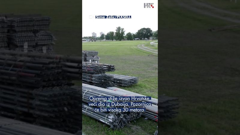 Na zagrebačkom Hipodromu počele su pripreme za Thompsonov koncert