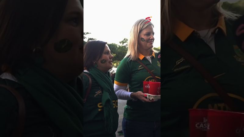 Springbok fans are romantics 🥹💚 Watch episode 6 of Fan Frenzy 🍿 #ssrugby