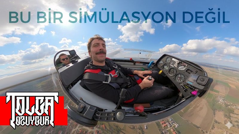Simülatörde Öğrenip Gerçek Planör Uçurdum
