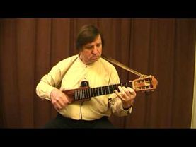 Guitar Trainer. Silent / Travel Guitar. "Waves of Spain" by Eugene Shilin.