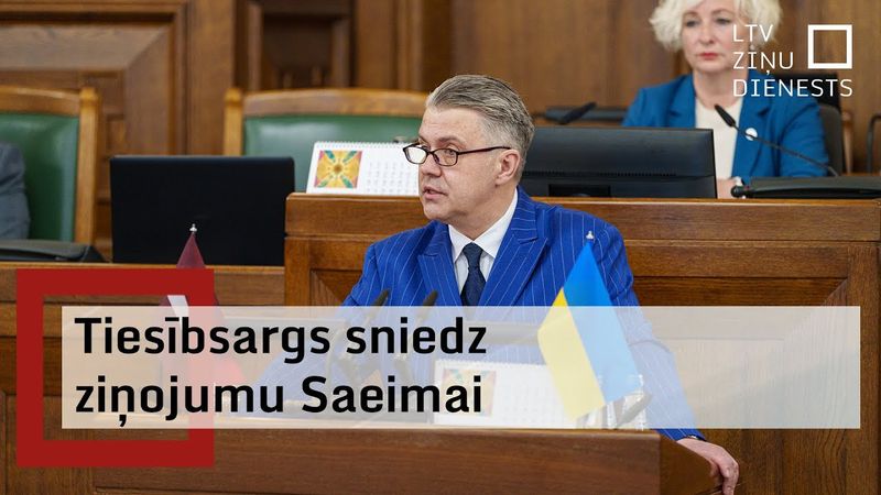 Tiesībsargs iepazīstina Saeimu ar pērn paveikto un noliedz necieņas izrādīšanu
