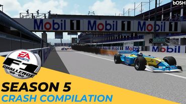 F1 Challenge 99-02 // Season 5 Crash Compilation