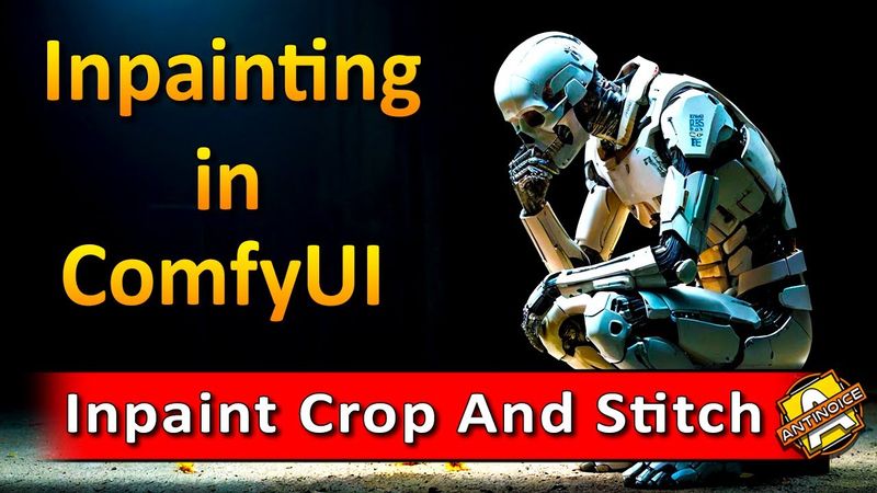 Inpaint CropAndStitch | Инпейнт в ComfyUI по региону
