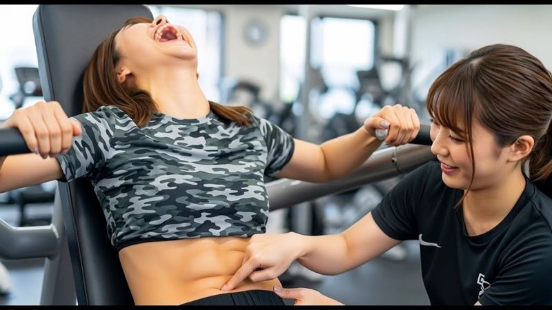 【AI MOVIE】おへそトレーニング 2 / Bellybutton training 2