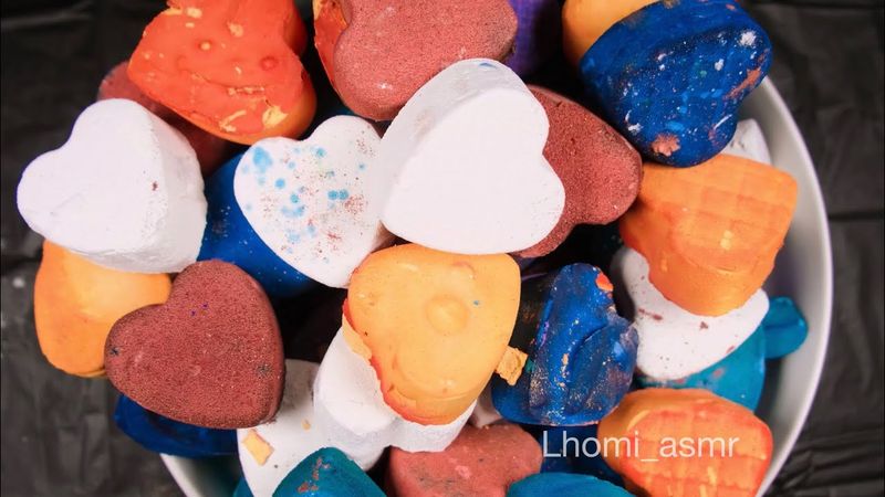 Bowl full of Colorful hearts