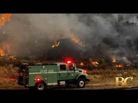 California wildfire explodes over 72,000 acres, air quality alerts in place