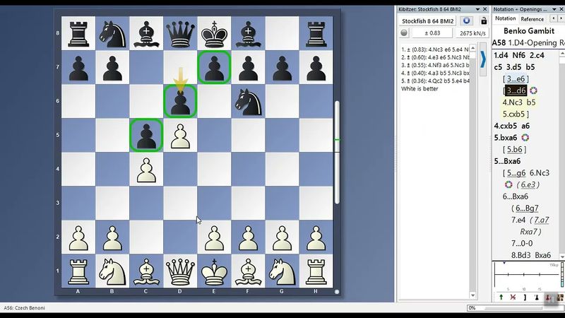 134. آموزش شروع بازی گامبی وزیر برای مهره سفید ( ترم ششم - قسمت 13)