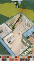 Decorating the Second Floor | Soft Green Micro Home – The Sims 4 #sim...