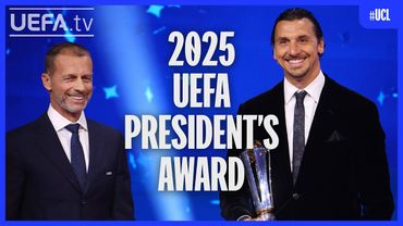 Zlatan Ibrahimović Wins 2025 UEFA Presidents Award! 🏆