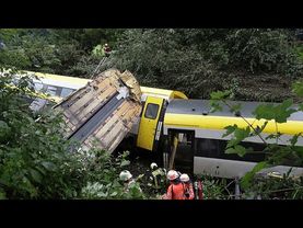 German regional train derails, killing at least three people