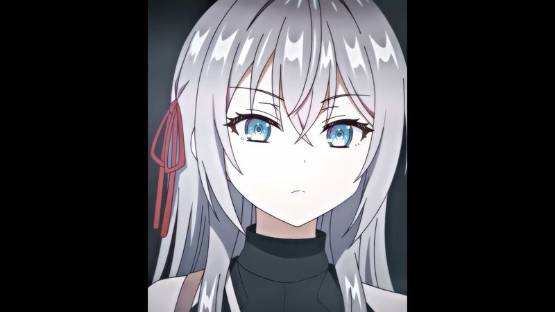 「Alya with this song | 😩🩵♡‼️」 -   Alya sometimes hides her feeling in Russian