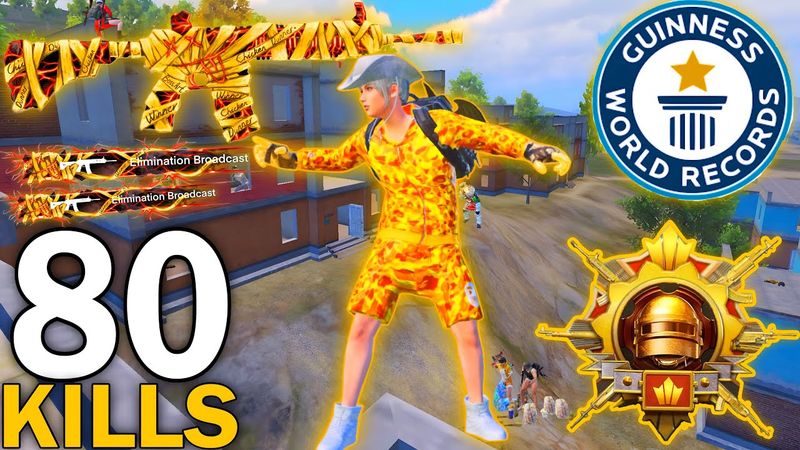 80 KILLS!🔥 IN 2 MATCHES WORLD KILL RECORD! With BEST OUTFIT😍 PUBG MOBILE -BGMI