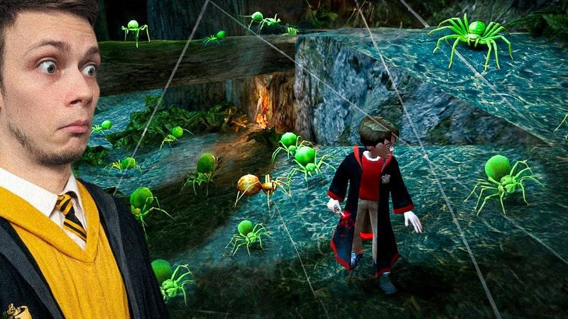 Павуче божевілля — Гаррі Поттер 2 Таємна Кімната PS2 проходження українською #4