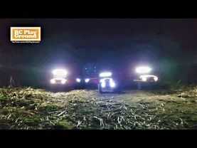 RC Car TRX4 & SCX10 II & FreeMan & MST CFX Night Trail Ride