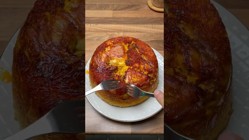 دمی گوجه با ته انداز مرغ #آشپزی #آشپزی_ایرانی #آموزش_آشپزی