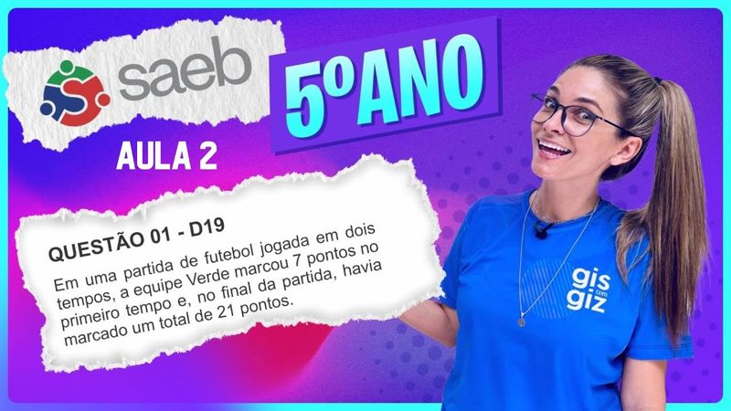 SAEB 5º ANO MATEMÁTICA - SIMULADO PREPARATÓRIO #2