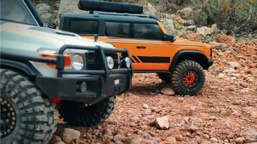 RC CRAWLER TOYOTA LC76 VS BRONCO Hb r1001 Ruta Off-road 4X4 ROCK