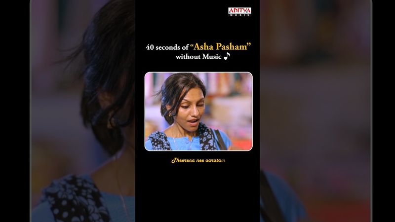 #AshaPasham Song #CareOfKancharapalem Movie #Shorts