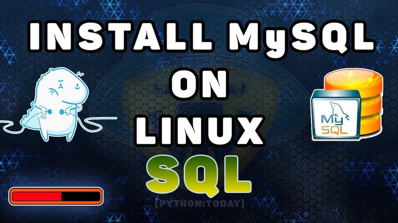 Как установить MySQL server на Linux | Создание БД, пользователя, подключение к MySQL на Python