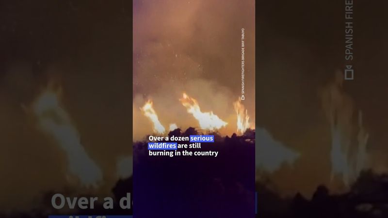 Over a dozen wildfires still burning in Spain | AFP