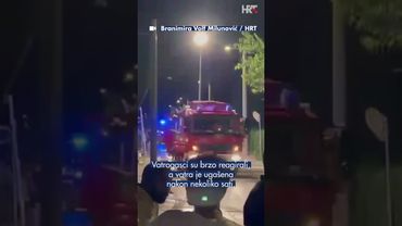 Požar u Novom Zagrebu - planula je kuća sa stranim radnicima