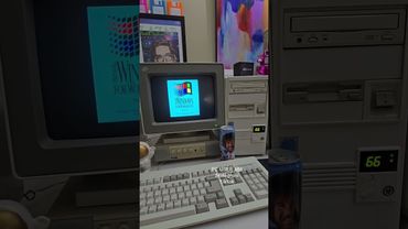 it's 1994 again (Windows 3.11) 💾 - #asmr #90s #startup #nostalgia