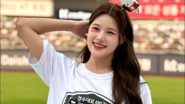 어떻게 이렇게 예쁠 수 있지요? KT 위즈 이예빈 치어리더