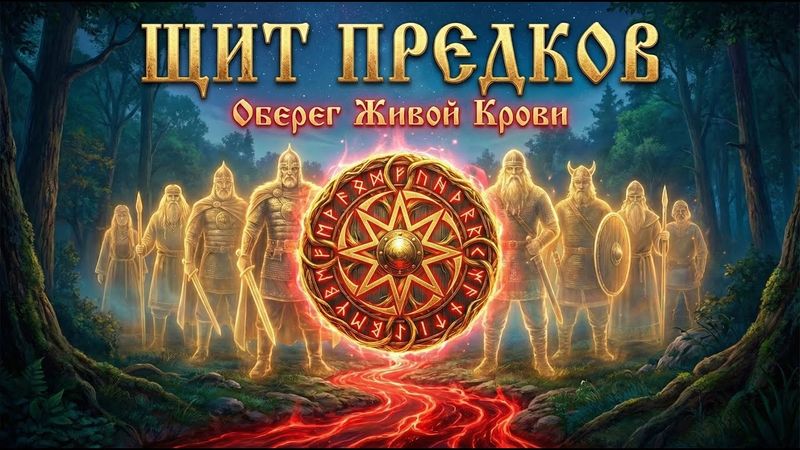 ЩИТ ПРЕДКОВ  Оберег Живой Крови (Мантра из моего сна отвести беду, мне помогла, поможет и вам!)