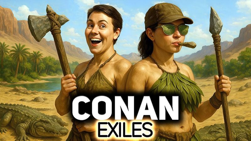 Выжить без купальников 🐊 Conan Exiles [PC 2017] #1