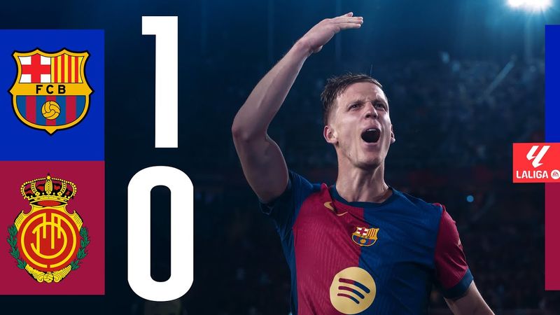 FC BARCELONA 1 vs 0 MALLORCA | LALIGA 2024/25 MD33