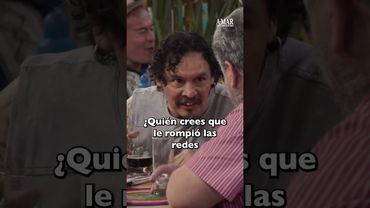 Tiburón admite haber roto las redes de Fabián #AMar #Uninovelas