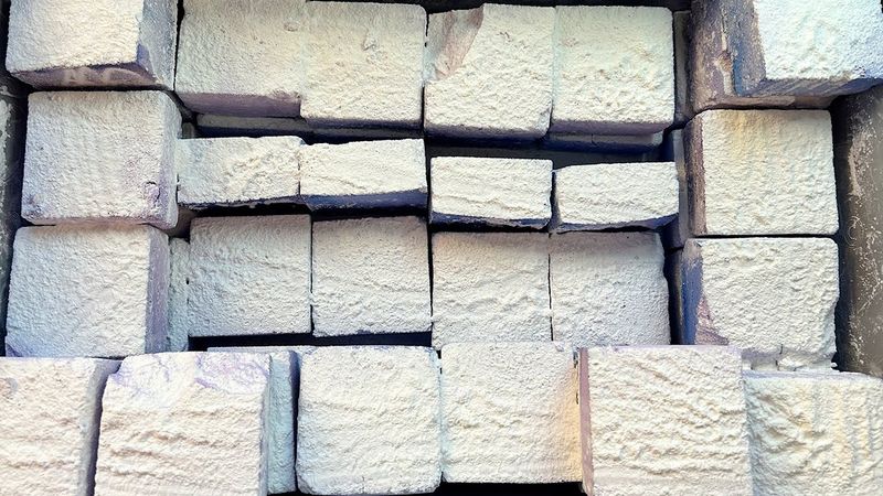 Mass crush | 45 Blocks | asmrgymchalk | satisfying | relaxing | please subscribe