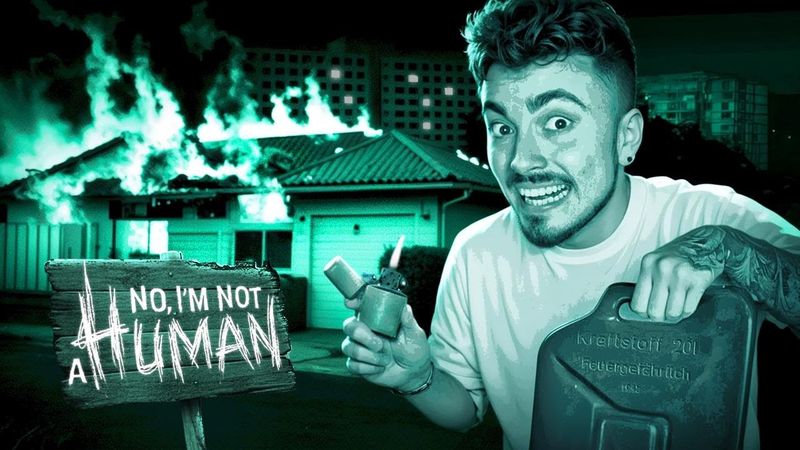 МОЙ СОСЕД ТАКОГО НЕ ОЖИДАЛ! - No, I'm Not a Human В МАЙНКРАФТ