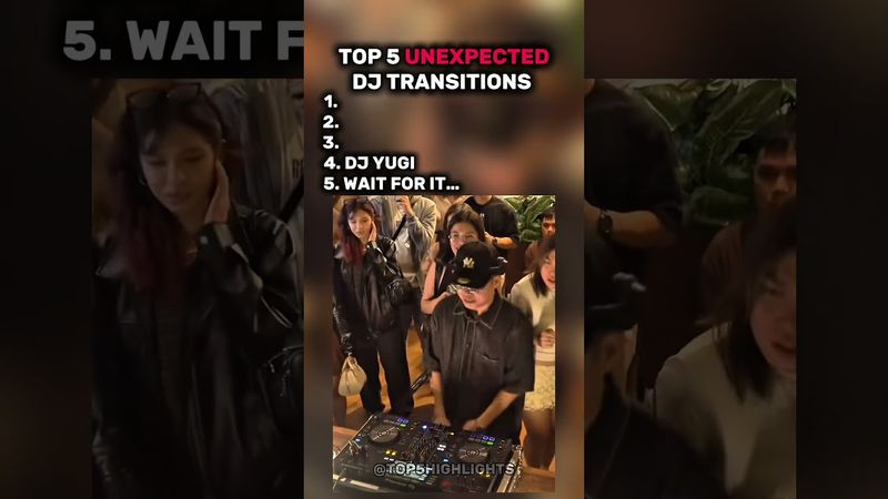TOP 5 DJ TRANSITIONS (wait for it)