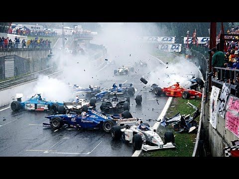The 8 Most Chaotic F1 Races of All Time