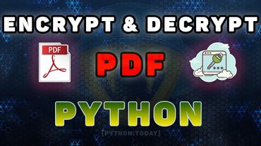 Полезные библиотеки Python | Шифрование, защита паролем PDF файлов