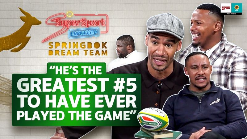 Is Victor Matfield the GOAT? 🐐🇿🇦 Which No. 5 Lock Are You Picking? | Bok Dream Team Ep 5