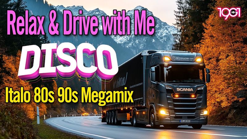Relax & Drive with Me - Stereo Love, Incanto d'Amore - Euro Italo Disco 80s 90s Instrumental Megamix