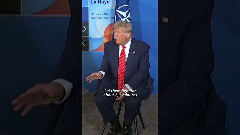 Who's the Daddy? Rutte raises eyebrows with new Trump nickname | AFP #shorts