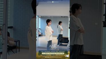 REHEARSAL ROOM SNEAK PEEK 👀 #JuniorMarkFanco