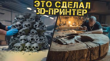 Делаем стол по дизайну Искусственного Интеллекта