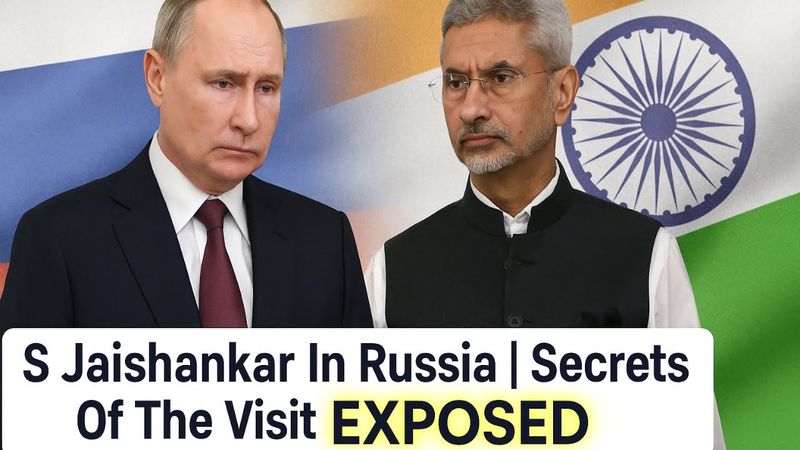 S Jaishankar In Russia | Secrets Of The Visit  EXPOSED