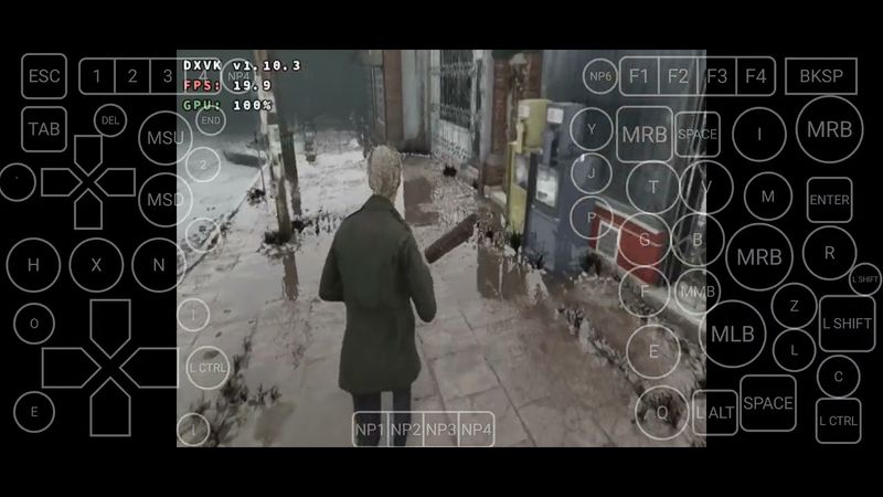 Silent Hill 2 Remake (test2) - Winlator cmod dev4 / snap 8 GEN2/ ANDROID/ POCO F6 Pro