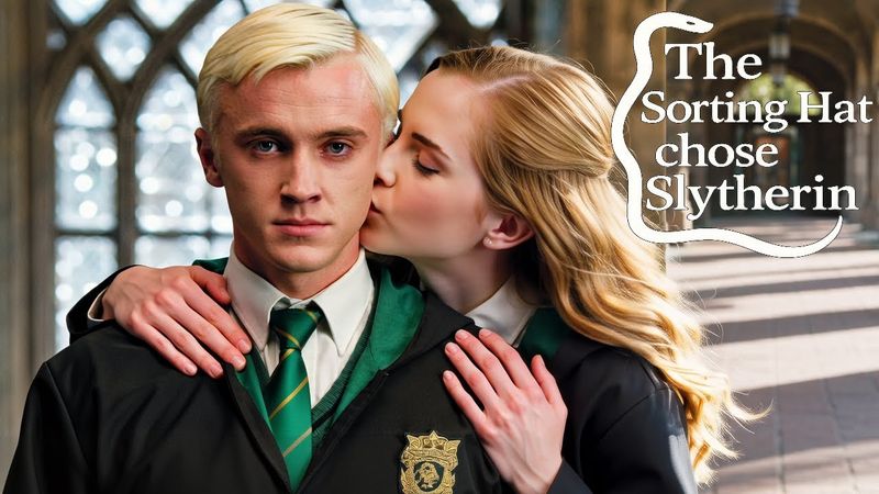 Draco + Hermione: The Sorting Hat chose Slytherin | Dramione